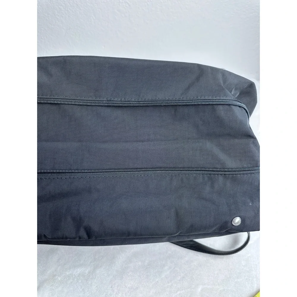 Baggallini Overnight Expandable Laptop Tote Large Black RFID Wristlet Travel Bag